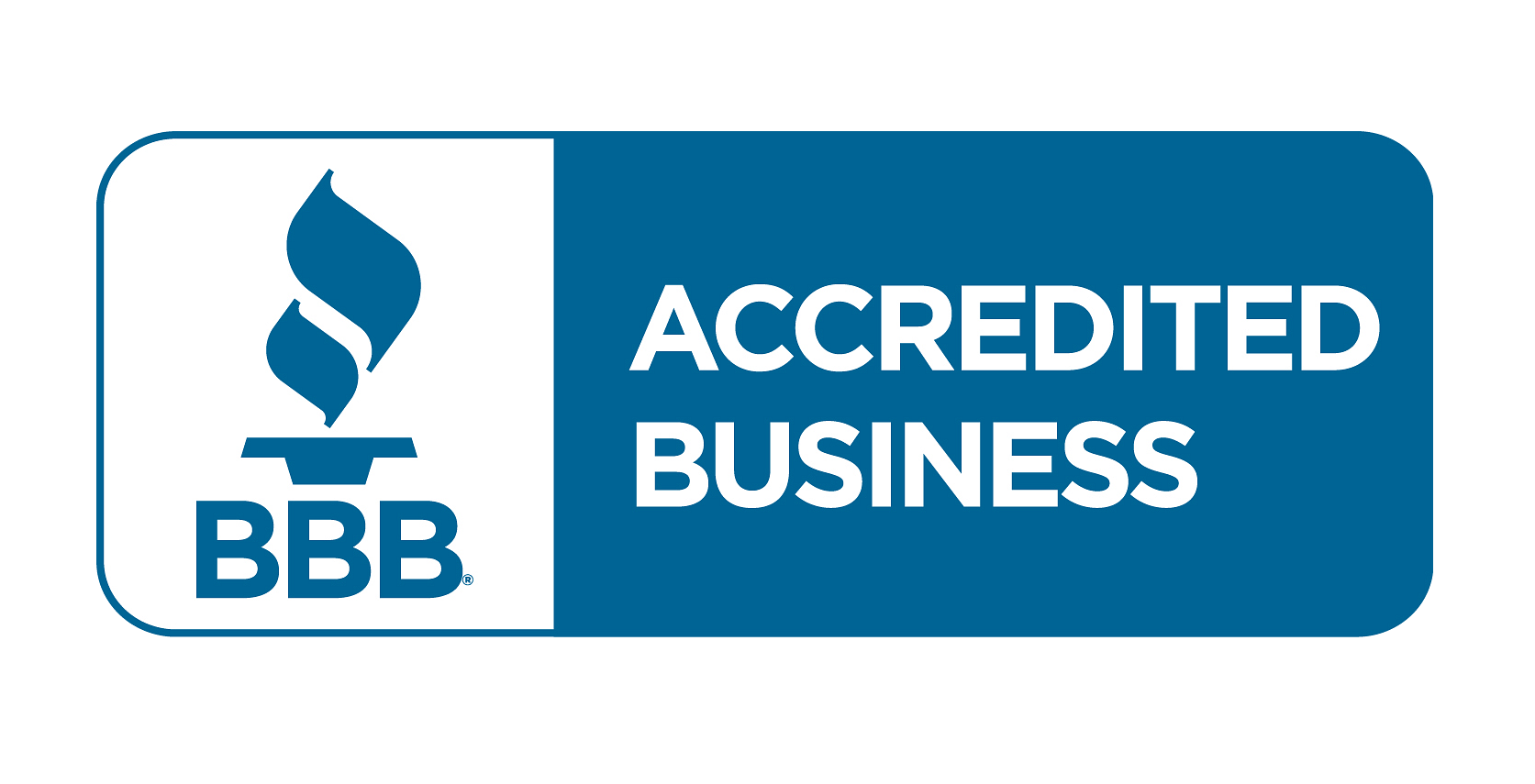 BBB Accredited Business black stamp